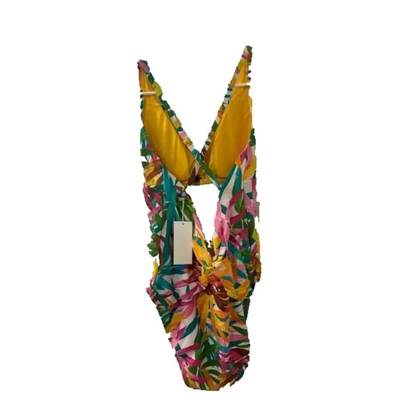 Bleu Rod Beattie Fantasy Island X-Back Mio One Piece Swimsuit Size 8 - Picture 5 of 10